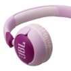 Изображение Проводные наушники JBL Junior 320 для детей фиолетового цвета.