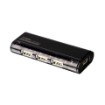 Изображение USB 2.0 переключатель с 4 выходами ATEN UH284 черного цвета.