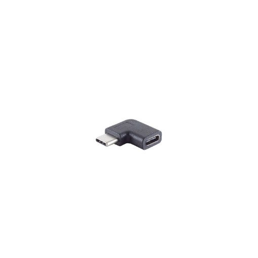 תמונה של מתאם USB-C זוויתי 90° Simpuls בצבע שחור