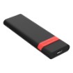 תמונה של כונן SSD חיצוני Verbatim M.2 NVMe 32261 בצבע שחור ואדום