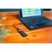 תמונה של כונן SSD חיצוני Verbatim M.2 NVMe 32261 בצבע שחור ואדום