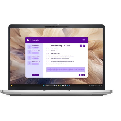 Изображение Ноутбук Dell Pro 13 Plus LT-RD33-16084 PB13250 серебристого цвета.