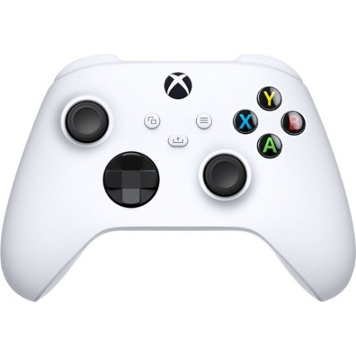 Изображение Беспроводной контроллер Microsoft Xbox Series-X 2023 года белого цвета.