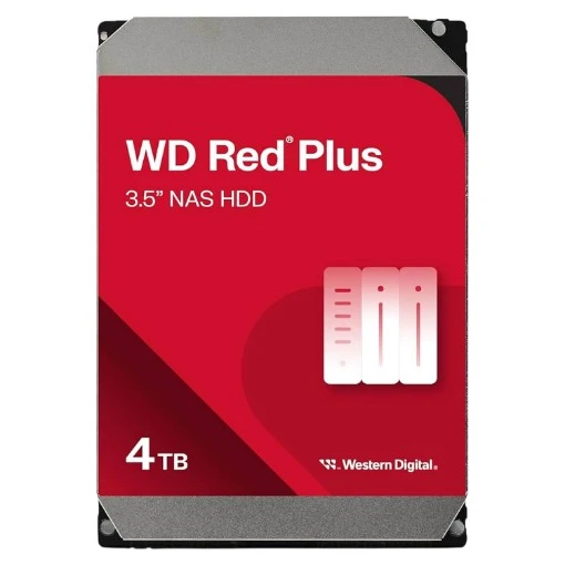 תמונה של כונן Western Digital Red Plus 4TB SATA3 5400RPM