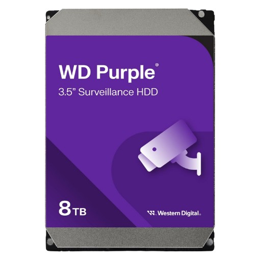 תמונה של כונן Western Digital Purple 8TB 256MB 5640 SATA3