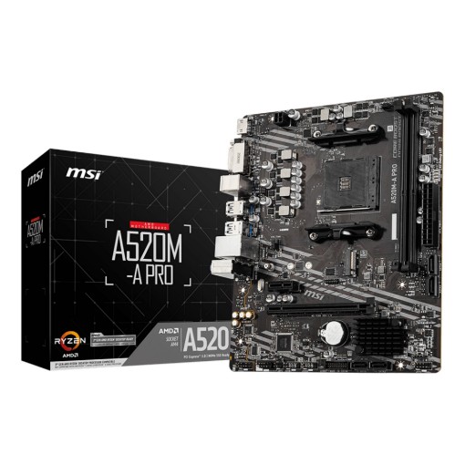 Изображение Материнская плата MSI A520M-A PRO сокет AM4.