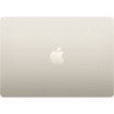 Изображение Ноутбук Apple MacBook Air 13 с чипом M5, 10-ядерным процессором, 8-ядерным графическим процессором, 512 ГБ SSD, 16 ГБ объединённой памяти - цвет Starlight - клавиатура на иврите / английском - модель MDHA4HB/A.