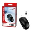 Picture of Genius DX-111 Wired Optical Mouse in black.