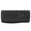 Изображение Проводная клавиатура Genius KB-123 черного цвета.