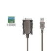 Picture of USB 2.0 to RS422/485 cable with male DB9 connector UNITEK Y-1083.