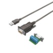 Picture of USB 2.0 to RS422/485 cable with male DB9 connector UNITEK Y-1083.