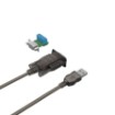 Picture of USB 2.0 to RS422/485 cable with male DB9 connector UNITEK Y-1083.