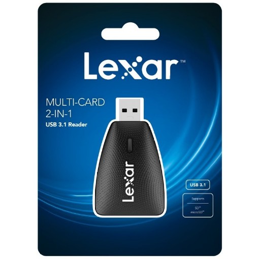 תמונה של קורא כרטיסים Lexar Multi-Card 2-in-1 USB 3.1 Reader