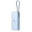 תמונה של סוללת גיבוי ניידת XIAOMI 67W 20000mAh כבל מובנה בצבע כחול