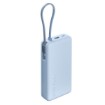 תמונה של סוללת גיבוי ניידת XIAOMI 67W 20000mAh כבל מובנה בצבע כחול