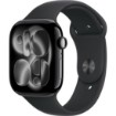 Изображение Умные часы Apple Watch 46 мм Series 11 GPS Цвет корпуса Jet Black Aluminium Цвет ремешка Black Sport Band Размер ремешка S/M.