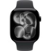 Изображение Умные часы Apple Watch 46 мм Series 11 GPS Цвет корпуса Jet Black Aluminium Цвет ремешка Black Sport Band Размер ремешка S/M.