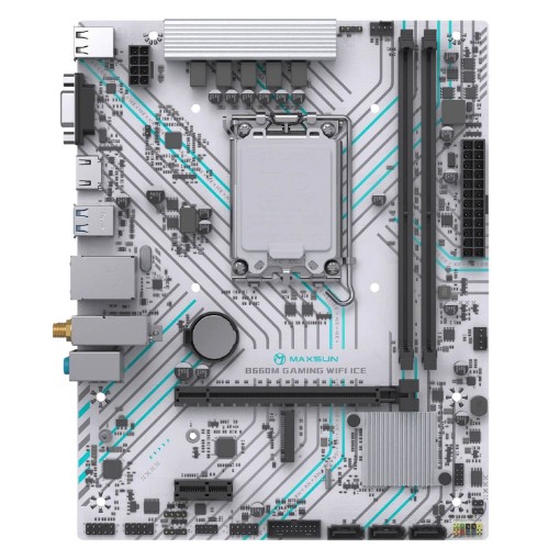 Изображение Материнская плата MAXSUN B660M GAMING WIFI ICE.