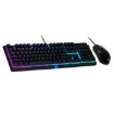Изображение Игровая клавиатура и мышь Cooler Master MS111 RGB черного цвета.