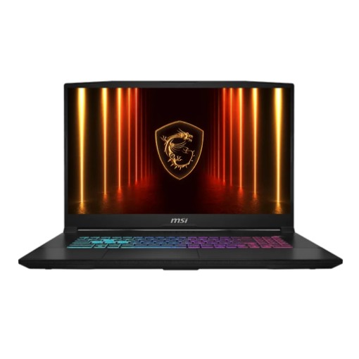 Изображение Ноутбук MSI Katana 17 HX B14WFK I7-14650HX черного цвета.
