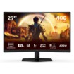 Изображение Игровой монитор AOC G4 C27G42E 27 дюймов черно-красного цвета.