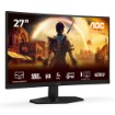 Изображение Игровой монитор AOC G4 C27G42E 27 дюймов черно-красного цвета.