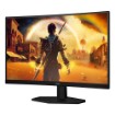 Изображение Игровой монитор AOC G4 C27G42E 27 дюймов черно-красного цвета.