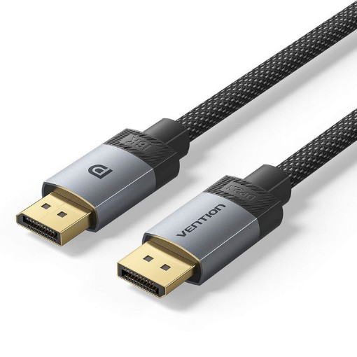 תמונה של כבל DisplayPort 2.1 Vention באורך 1 מטר 16K/60Hz