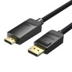 תמונה של כבל Vention DP ל-HDMI 4K/60Hz באורך 2 מטר