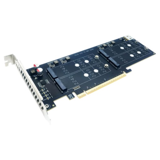 Изображение Адаптерная карта SSD M.2 NVMe x4 на PCIe x16 Gen5 IPPON CST-4M2G5.