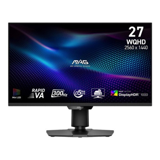 Изображение Монитор MSI MAG 274QPF X30MV черного цвета.
