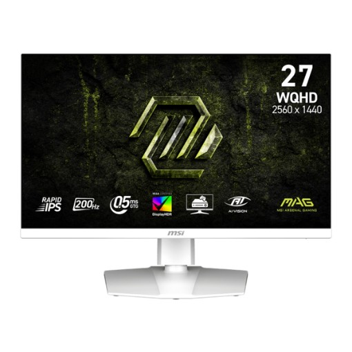 Изображение Монитор MSI MAG 274QRFW E20 черного цвета.