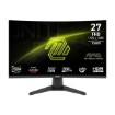 Изображение Изогнутый компьютерный монитор MSI MAG 276CF E20 черного цвета.