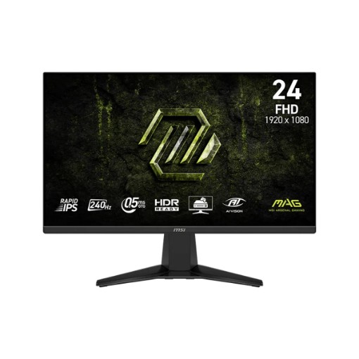 Изображение Монитор MSI MAG 245F X24 черного цвета.