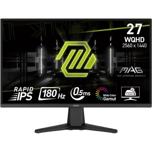 Изображение Игровой монитор MSI MAG 275QF 2K черного цвета.