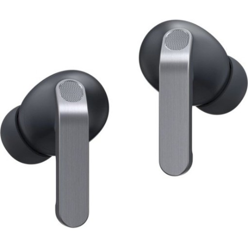Picture of Samsung Galaxy Buds4 Pro Wireless Earbuds (SM-R640) in black with active noise cancellation.