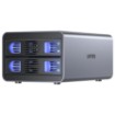 Picture of External enclosure for hard drive UNITEK S1308A01 with 2 USB-C ports.