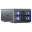 Picture of External enclosure for hard drive UNITEK S1308A01 with 2 USB-C ports.
