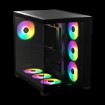 Изображение Компьютерный корпус GAMDIAS AURA GC107 ELITE черного цвета.