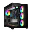 Изображение Компьютерный корпус GAMDIAS AURA GC107 ELITE черного цвета.