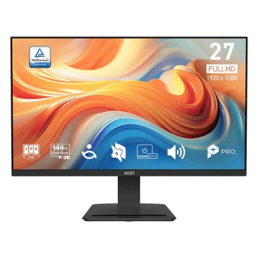 Изображение Монитор MSI PRO MP273 E14A размером 27 дюймов черного цвета.