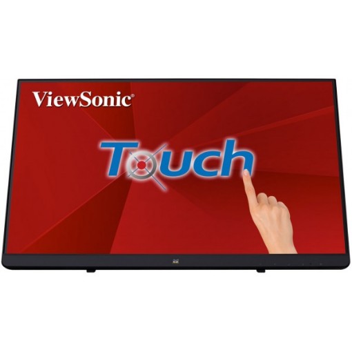 Изображение Экран компьютера Viewsonic TD2230 сенсорный 21,5 дюйма Full HD черного цвета.