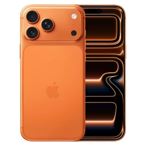Изображение Сотовый телефон Apple iPhone 17 Pro Max Dual eSim 256GB в цвете космический оранжевый.