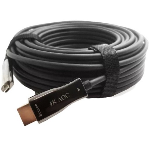 Picture of AOC Gold Touch 15 Meter Optical HDMI Cable 4K 60Hz Model CH-HD-AOC-15.