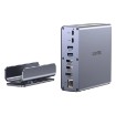 Picture of UNITEK D1135A universal docking station for three 4K monitors.