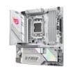 Изображение Материнская плата ASUS ROG STRIX B850-G Gaming WiFi белого цвета.
