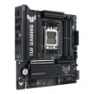 Изображение Материнская плата ASUS TUF GAMING B850M-PLUS II AMD AM5 черного цвета.