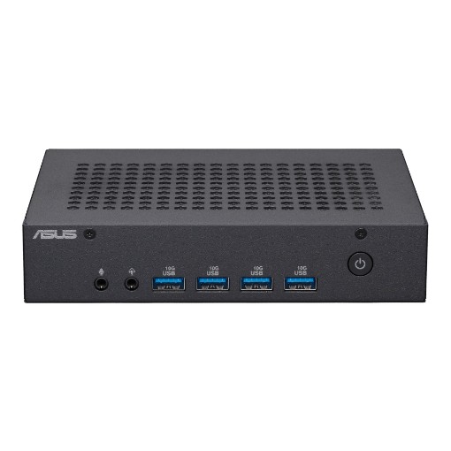 Изображение Мини-ПК ASUS ExpertCenter PN43 N100 черного цвета.