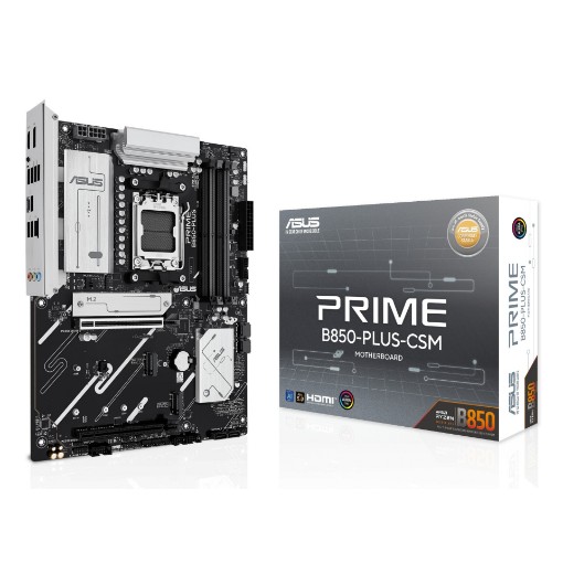 Изображение Материнская плата ASUS Prime B850-PLUS-CSM многоцветная.