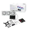 Изображение Жидкостное охлаждение ASUS ROG Ryuo IV 360 ARGB белого цвета.